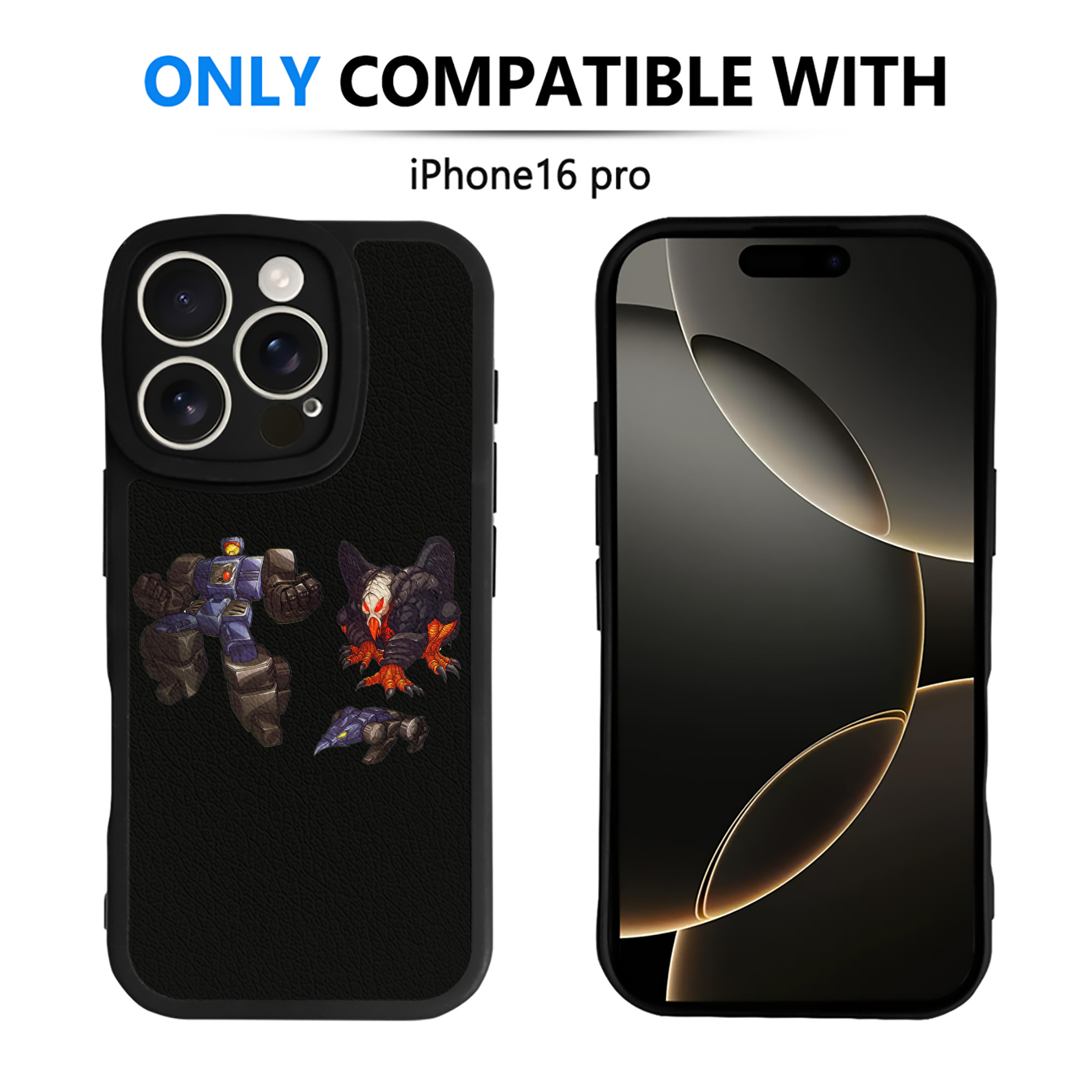 （画像用）  【iPhone 16シリーズ対応】シリコンスマホケース（レザー調） 材質：シリコン